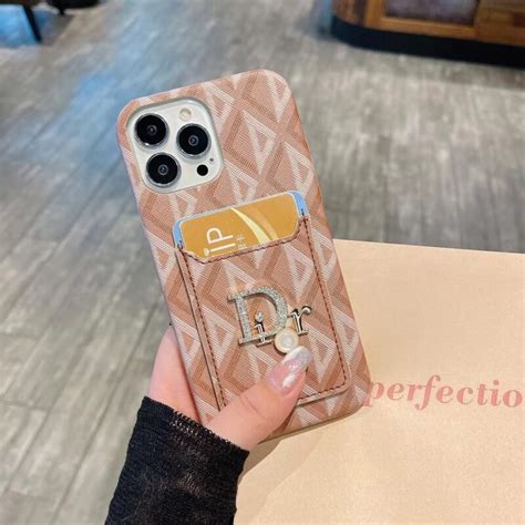 dior phone case iphone 15 pro|Dior iPhone wallet case.